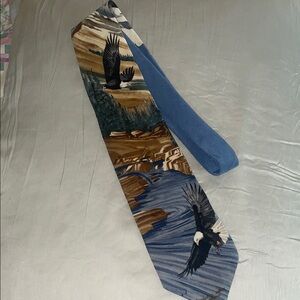 Bald eagle tie